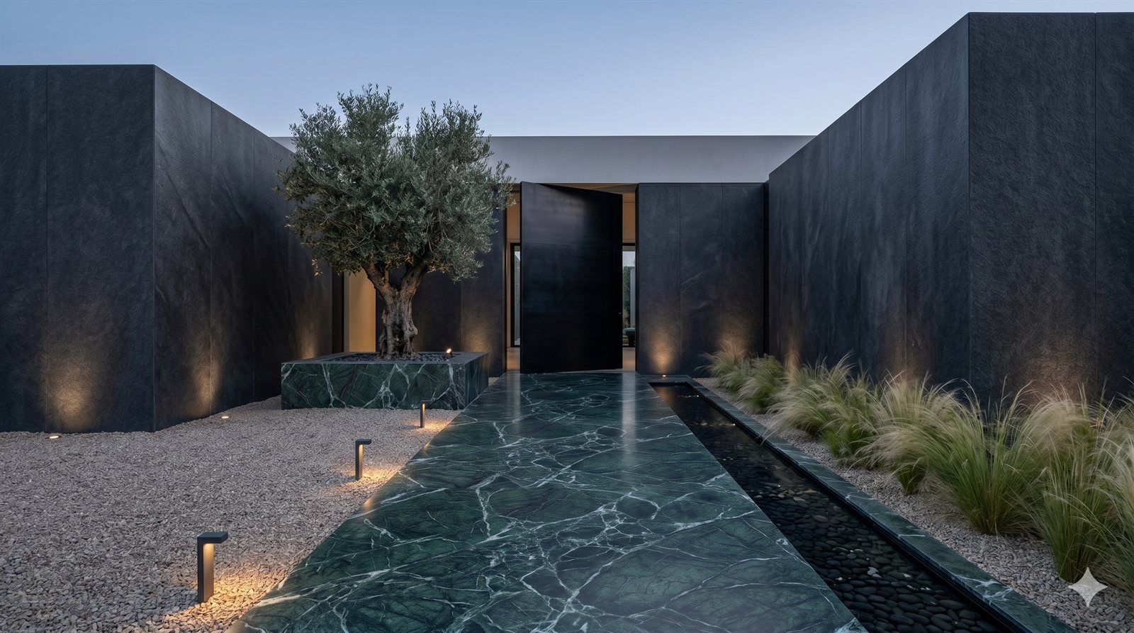 Marble exterior
