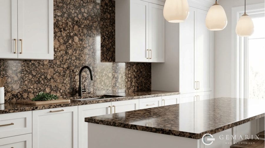 Baltic Brown Granite Kitchen Countertops