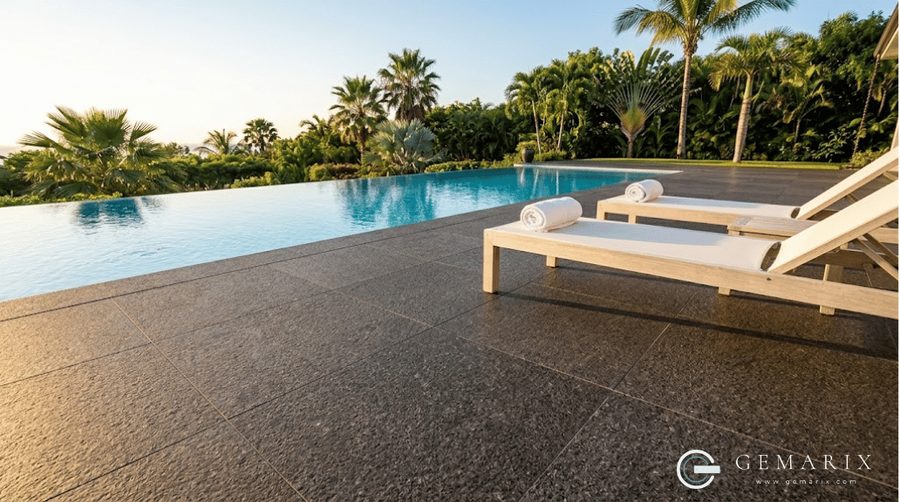 Black Pearl Granite Exterior Facades