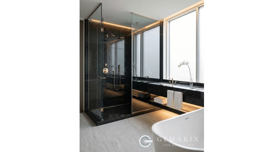Black Pearl Granite Bathroom Vanities