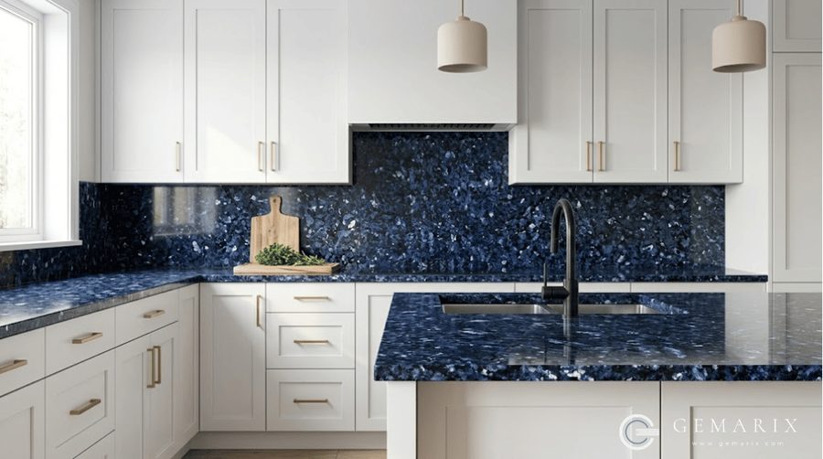 Blue Pearl Granite Statement Countertops