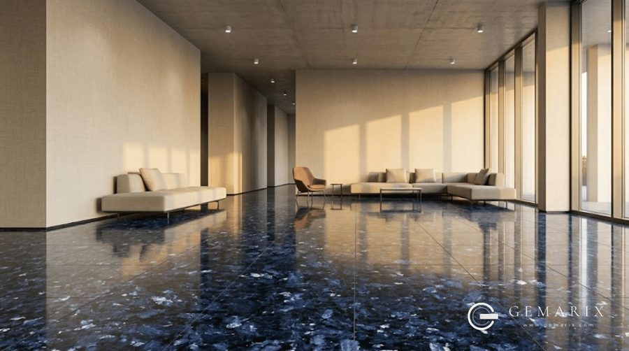 Blue Pearl Granite Flooring