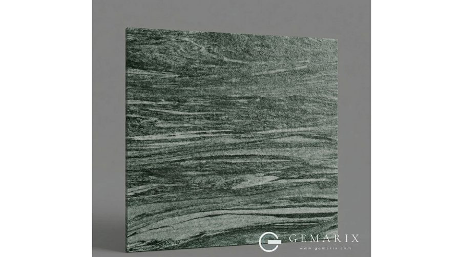Kuppam Green Granite Leathered finish