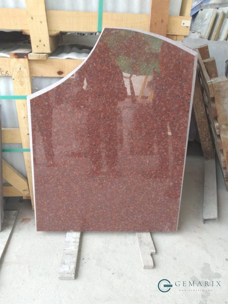 Imperial Red Headstone Asymmetric