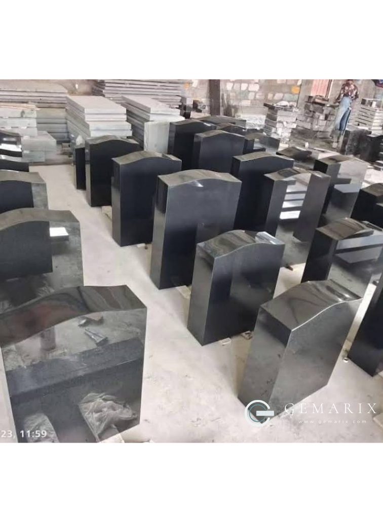 Wave Headstones Black Batch
